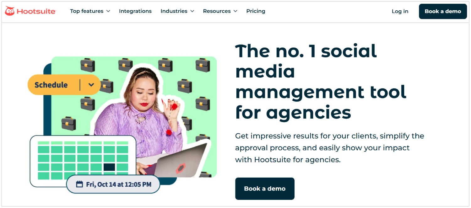 Hootsuite automazione del marketing sui social media